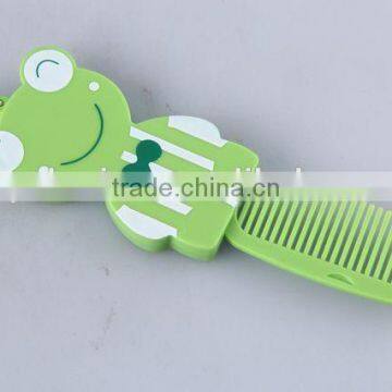 Animal Shaped Folding Comb With Mirror With Hanging Chain/hair Brush photo-5