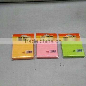 100 Sheet 4 Color Assort Plastic PET Sticky Note photo-2