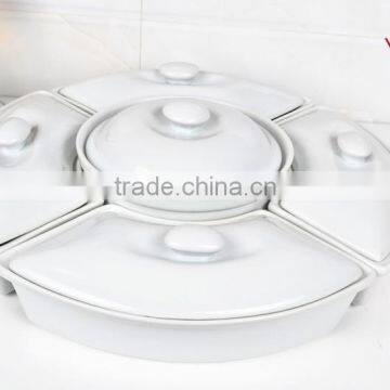 13.5" Size Porcelain Cooking Pot Set With Lid photo-2