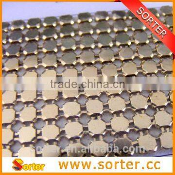 Sorter Golden Aluminum Alloy Metal Cloth for Folding Screen photo-6