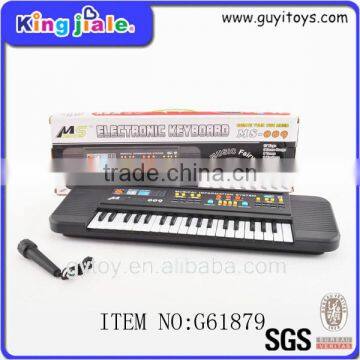 Funny electronic music instrument toy piano with microphone