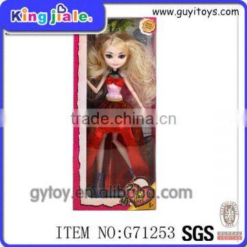 Beautiful good quality guarantee fashion top plastic doll bodies