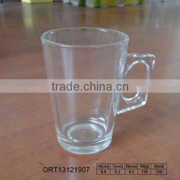 120ml 4.5oz coffee glass mug,mini coffee mug