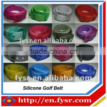 fashion silicone belts for both girls and boys