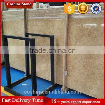 2017 Customized cheapest beige marble slab