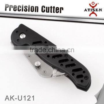 NEW Folding Utility Pocket Knife Cutter Aluminum Handle Cutter photo-3