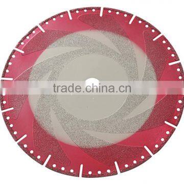 Vacuum Brazed diamond Grinding Disc for cutting stone/Vacuum Brazed Diamond band saw blade/Circular diamond cutting disc