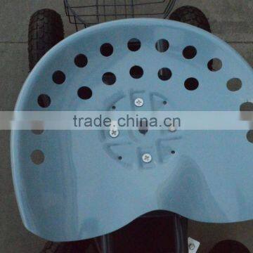 TC4501D Rolling Garden Work Seat On Wheels With Bucket Basket TC4501D photo-5
