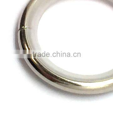 Round Curtain Rod Ring Low Noise Inside Diameter D25mm Brushed Nickel Plated photo-2