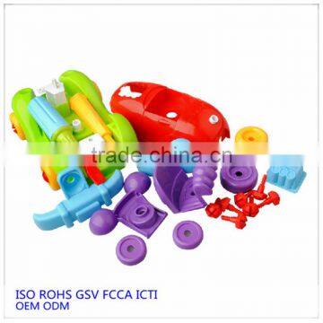 ICTI VERIFIED MANUFACTURER diy toy for sale new designed colourful plastic mini car toysrom dongguan toy factory