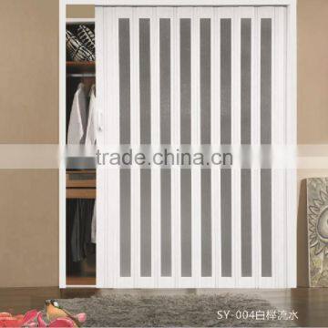 folding pvc door partition, glass folding door