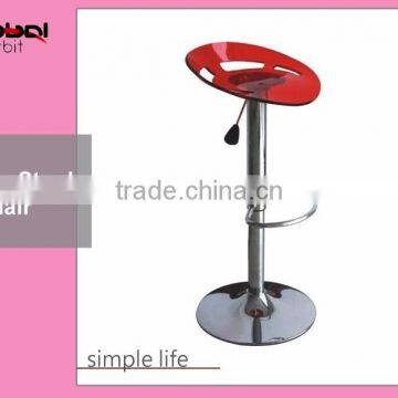 Height Adjustable Pub Club Chair Kitchen Plastic Morden Bar Stools photo-4