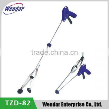 Aluminium pick up tool foldable pick up reaching tool magnetic pick up tool