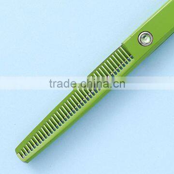 7 Inch Green Color Japanese Pet / Dog Grooming Scissors photo-4