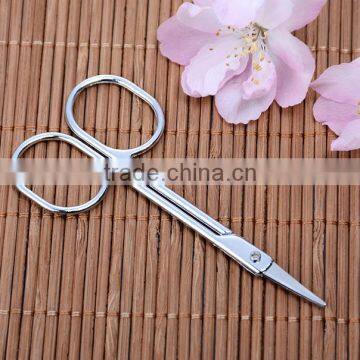 Stainless Steel Beauty Scissors Eyebrow Double Eyelid False Eyelashes Round Toe Safety Scissors Eyebrow Scissors Nose photo-4