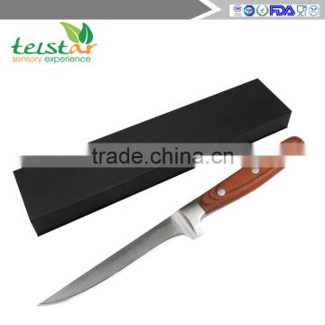 6" Professional Boning Knife - Pro Series - High Carbon Stainless Steel Blade - Wood Handle