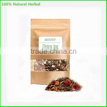 Natural hot seller detox tea private label with low price quick slim tea