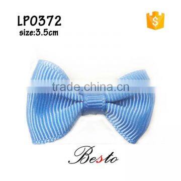 2015 High quality beautiful elegant fabric chiffon cute bow tie for garments