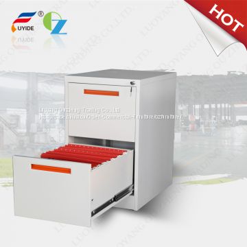 Vertical 2 Drawers Steel Filling Cabinet, Storage office cabinet