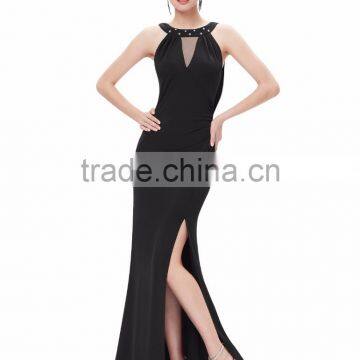 New in Formal Evening Maxi Sleeveless Elegant Prom Dress OEM/ODM