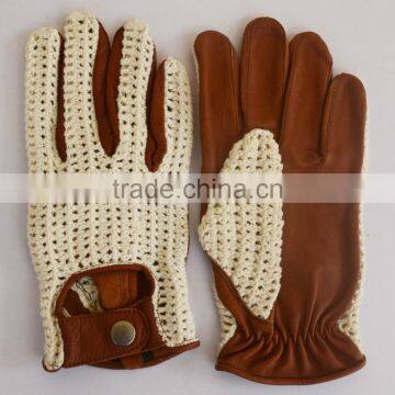 LEATHER DRESS FASHION CLASSIC VINTAGE GLOVES