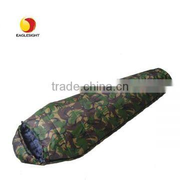 Cold weather military camouflage sleeping bag