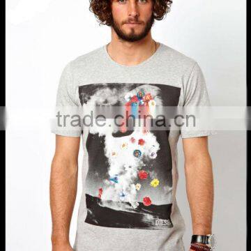 High Quality Cotton Silk Screen Printed Tshirt Custom Design