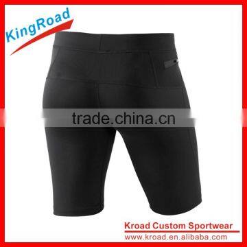 Casual tight running shorts for men/sublimated running tights/custom running pants