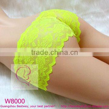 Hot sale sexy transparent lace short underwear