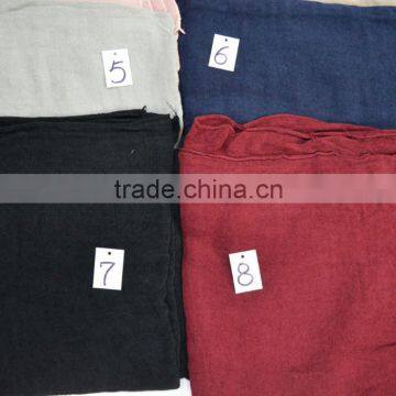 2017 Hot Popular Lady Winter Soft Cashmere Navy Plain Shawl Pashmina photo-5