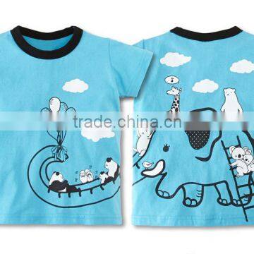 Hot Sale Kids Baby Boys Girls T-Shirt High Quality Creative Cartoon Short Sleeve Children's Boy Girl Kids Summer Tees Tops photo-2