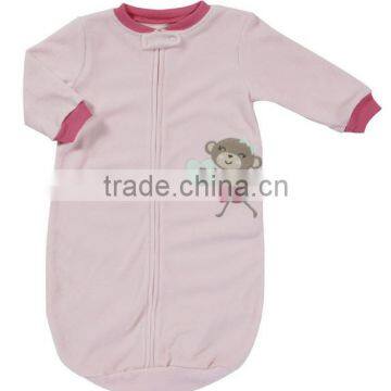 China Applique Cotton Terry Baby Sleeping Bag,new Kids Sleeping Bag photo-2