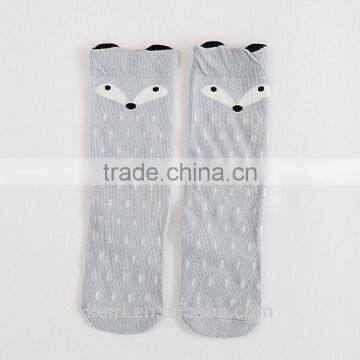 Baby Top Fashion 1 Pair Unisex Baby Girl&Boy Knee High Fox Socks Kids Cute Cartoon Socks Meias Infantil Etw-63 photo-6