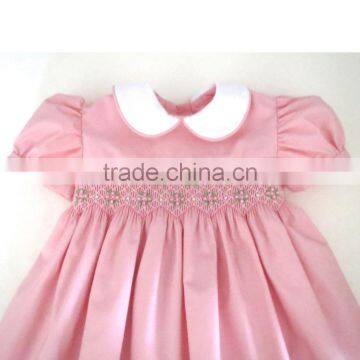 Puffy Pink Princess Dress Baby Girl Cotton Dress Hot Sale photo-2