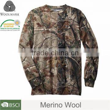 Long Sleeve Sweatshirt Without Hood,merino Wool Digital Camo Sweatshirts photo-4