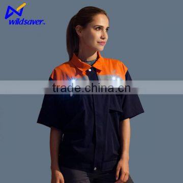 Fashion LED safety ladies work suit design