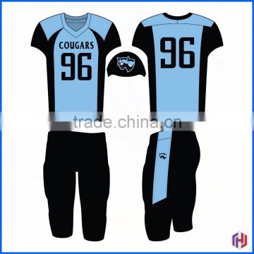 Hot selling custom american youth football uniforms