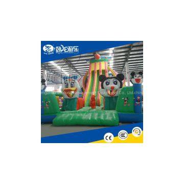 big cartoon commercial inflatable bouncy slide