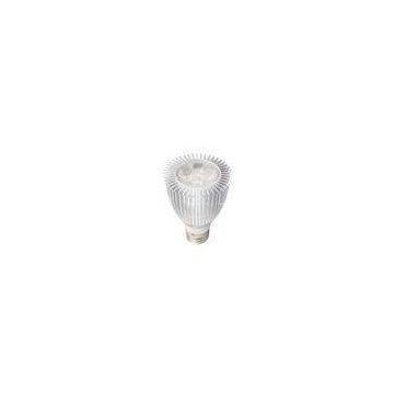 Aluminum 5W LED Spot light / 50Beam Angle Indoor Lighting LED Spot Lamps with Silver Aluminum Housi