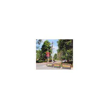 Vertical Axis Maglev Wind Turbine 300W with Battery / Solar Panel / Light Pole
