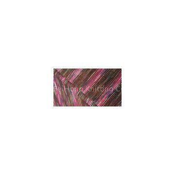 Lightweight 100% Polyester Velour Plaid Fleece Fabric By The Yard 75D * 150D