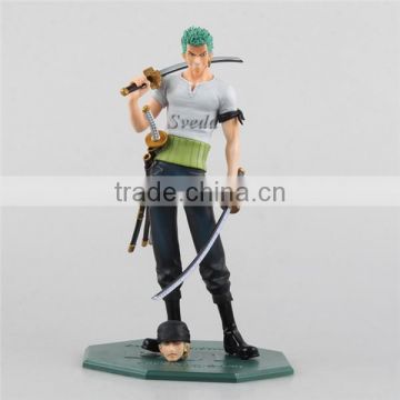 (TOP Quality) One Piece Anime toy Zoro POP action figure PVC Model Collectible Toy Action figure