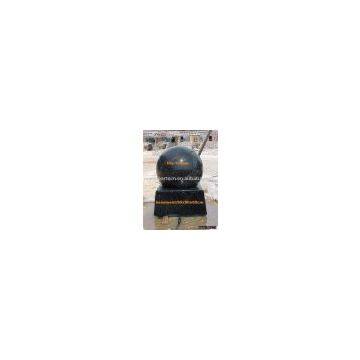 rolling sphere fountain