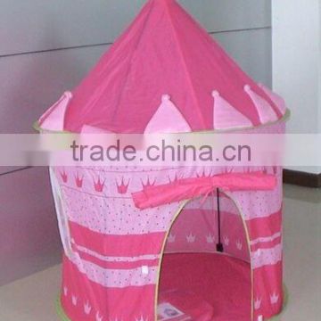 Custom Made kids play tent house lovely pkids pink princess tent