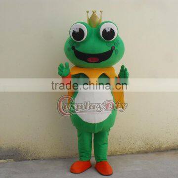 custom made the frog prince mascot costume frog cosplay for adult cosplay costume