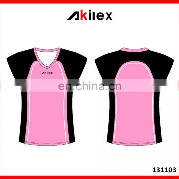 latest good quality bulk custom volleyball jersey in low price