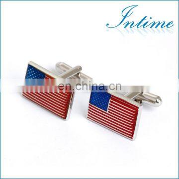 US National Flag Cufflinks for Mens