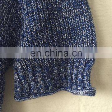 2017 Stylish Men Blue v Neck Nice Knit Soft Sweater t Shirt photo-4