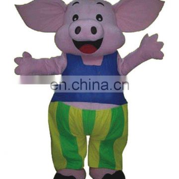 pet fur costume / pink pig party clothes