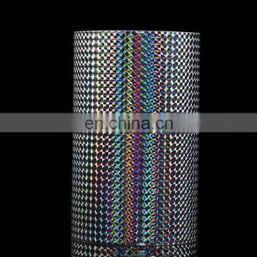 PCV Silver Three-dimensional Laser Stickers/water Glue Roll Self-adhesive Sticker photo-3